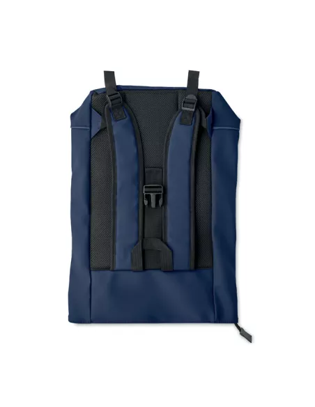 Laptop 15" roll top PU backpack LAPTOSA