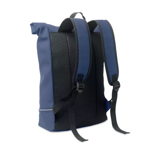 Laptop 15" roll top PU backpack LAPTOSA
