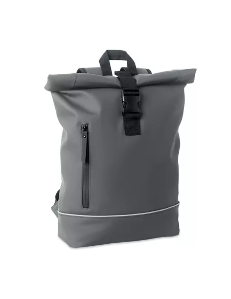 Laptop 15" roll top PU backpack LAPTOSA