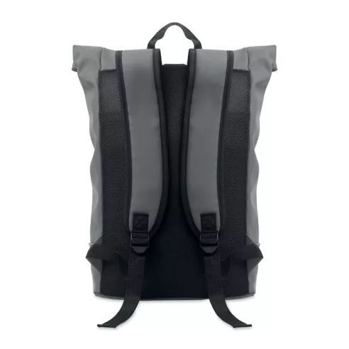 Laptop 15" roll top PU backpack LAPTOSA