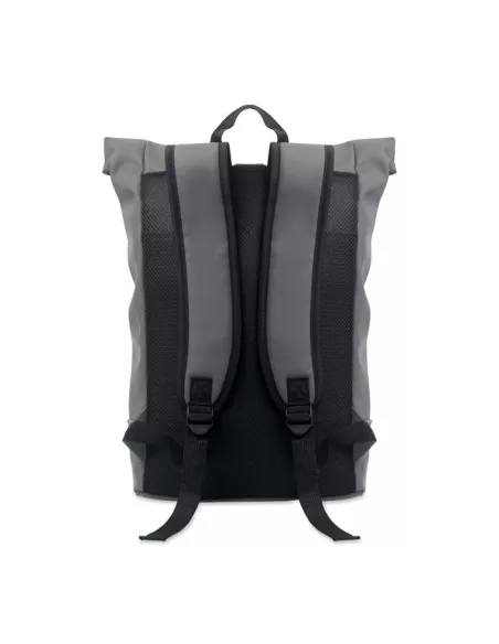 Laptop 15" roll top PU backpack LAPTOSA