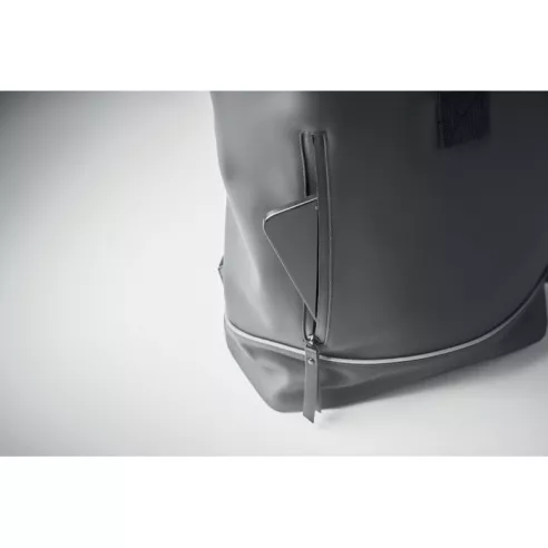 Laptop 15" roll top PU backpack LAPTOSA