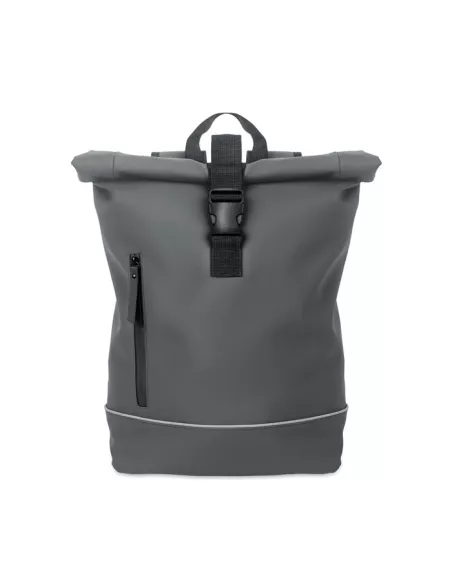 Laptop 15" roll top PU backpack LAPTOSA