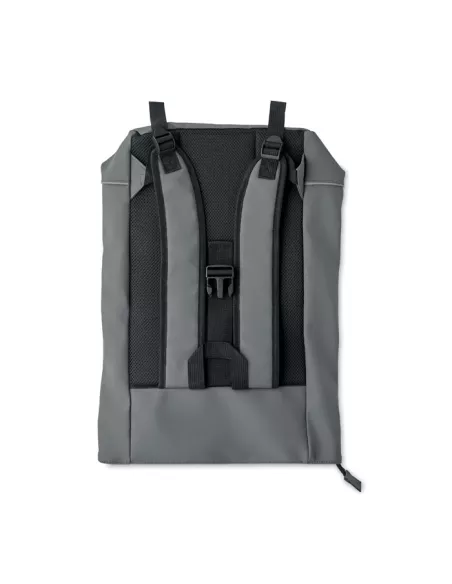 Laptop 15" roll top PU backpack LAPTOSA