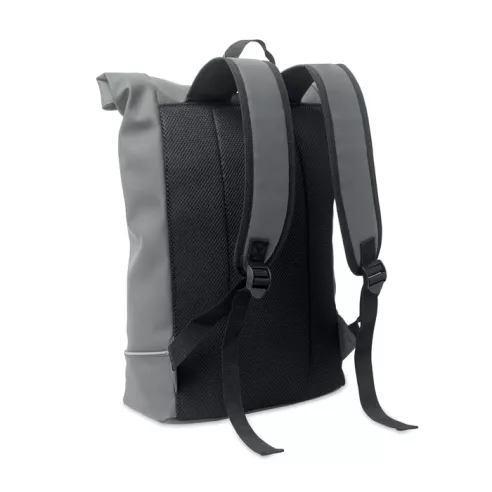 Laptop 15" roll top PU backpack LAPTOSA