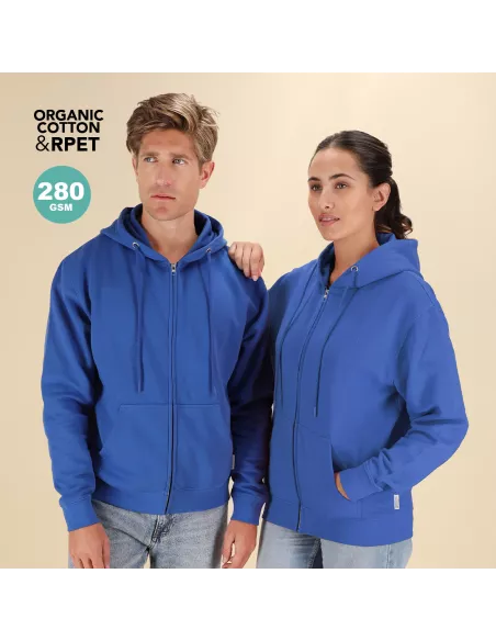 Sudadera Adulto Capucha + Cremallera Walder