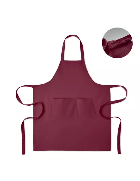 Organic cotton apron 240 gr/m² GAMMA