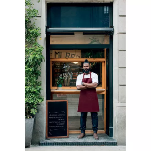Organic cotton apron 240 gr/m² GAMMA