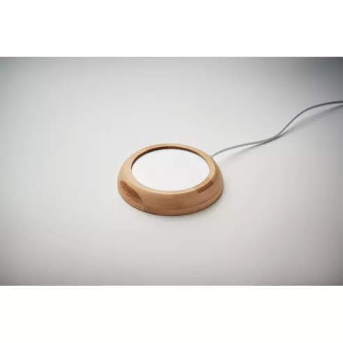 Bamboo mug warmer with USB MUGLET