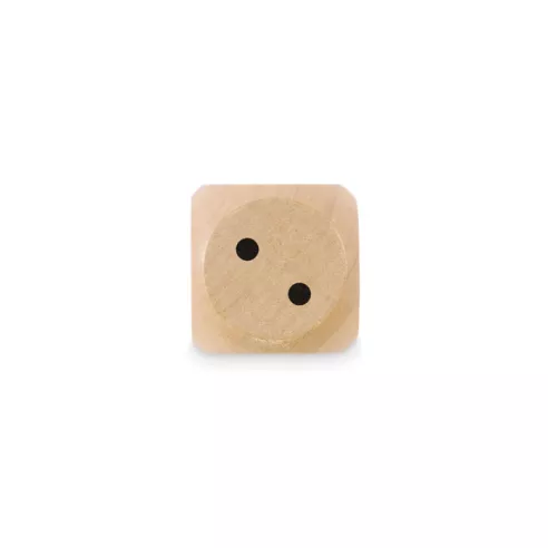Schima wooden dice 3cm dia DADIN