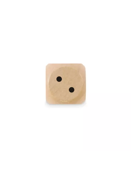 Schima wooden dice 3cm dia DADIN