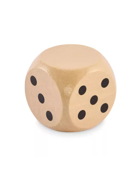 Schima wooden dice 5cm dia DADO