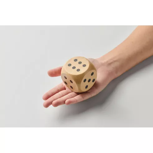 Schima wooden dice 5cm dia DADO