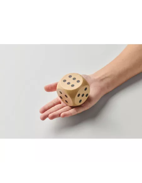 Schima wooden dice 5cm dia DADO