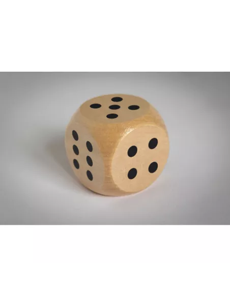 Schima wooden dice 5cm dia DADO