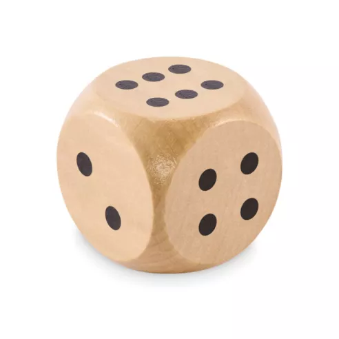Schima wooden dice 5cm dia DADO