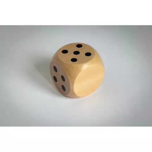 Schima wooden dice 5cm dia DADO
