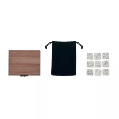 9 stone ice cube set in box ABERDEEN