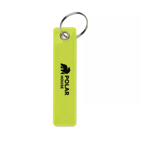 Reflective key ring in PVC KEYFLECT