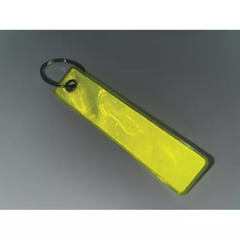 Reflective key ring in PVC KEYFLECT