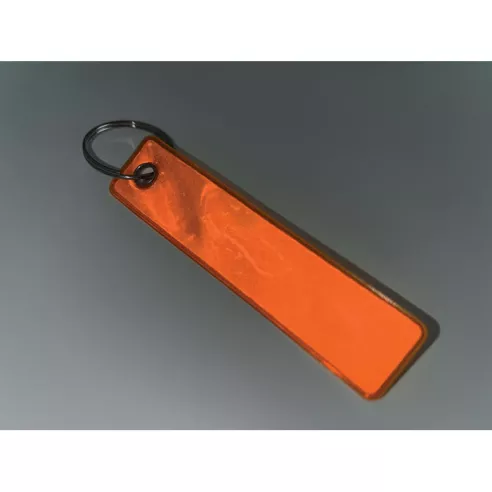 Reflective key ring in PVC KEYFLECT