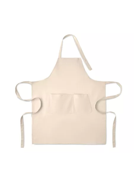 Organic cotton apron 240 gr/m² GAMMA COLOUR