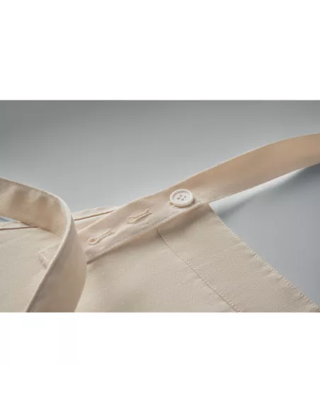 Organic cotton apron 240 gr/m² GAMMA COLOUR
