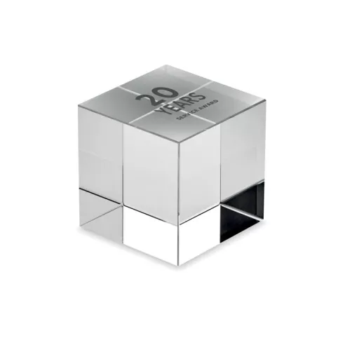 Glass cube award KUBEWARD