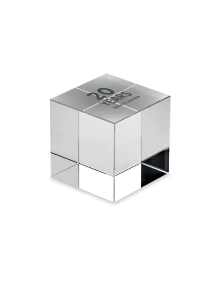 Glass cube award KUBEWARD