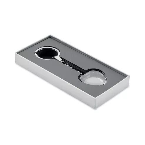Glass heart award key ring HEARTWARD