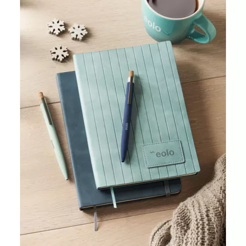 A5 notebook in smokey PU TINTRAY