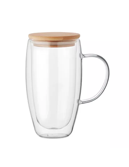 Double wall glass mug 450ml EXISTING NAME