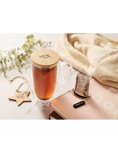 Double wall glass mug 450ml EXISTING NAME
