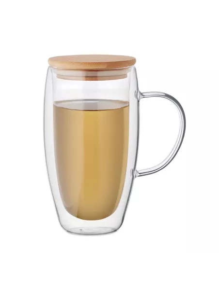 Double wall glass mug 450ml EXISTING NAME