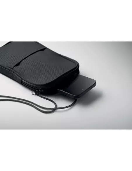 RPET cross body travel pouch KOROVIN POUCH