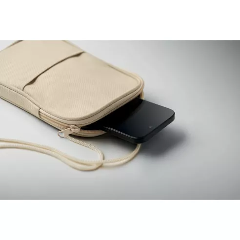RPET cross body travel pouch KOROVIN POUCH