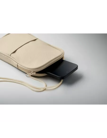 RPET cross body travel pouch KOROVIN POUCH