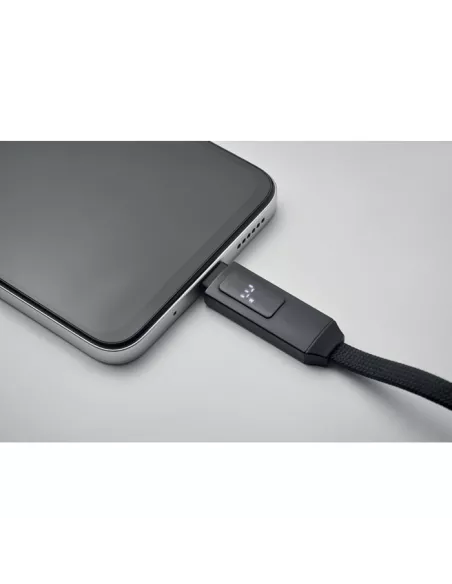 60W charging cable keyring KEYSTO