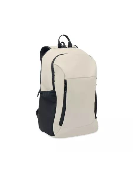15" soft PU laptop backpack KOROVIN