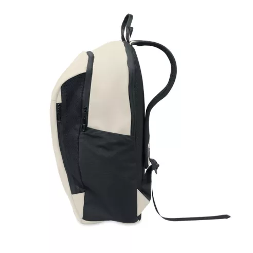 15" soft PU laptop backpack KOROVIN