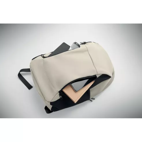 15" soft PU laptop backpack KOROVIN