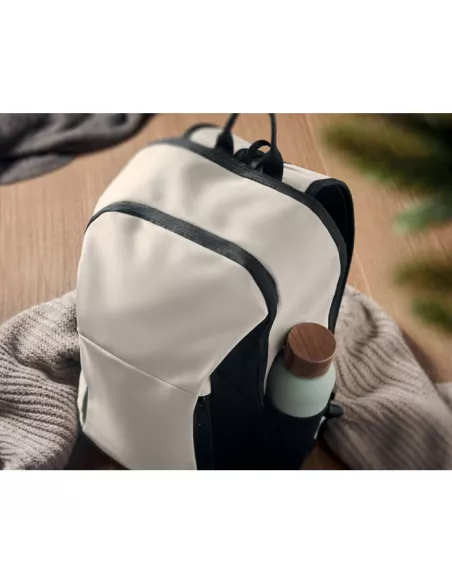 15" soft PU laptop backpack KOROVIN