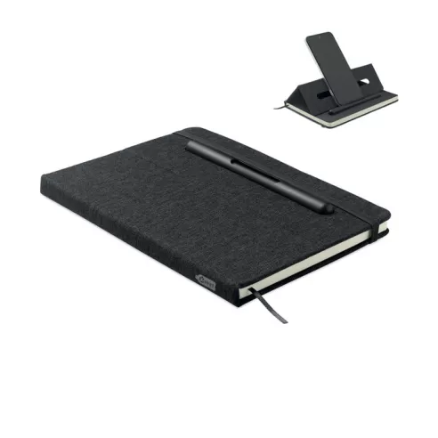 A5 notebook with phone holder RINBOOK