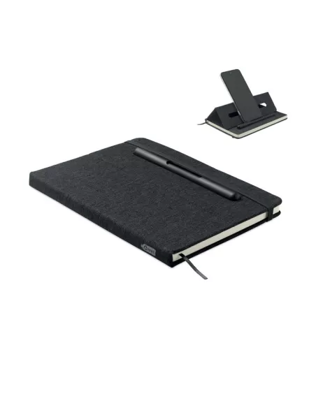 A5 notebook with phone holder RINBOOK