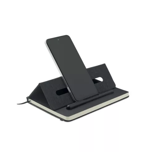 A5 notebook with phone holder RINBOOK