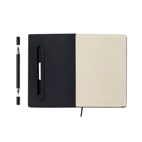 A5 notebook with phone holder RINBOOK