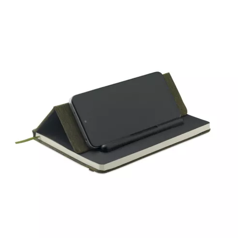 A5 notebook with phone holder RINBOOK