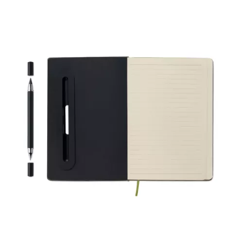 A5 notebook with phone holder RINBOOK