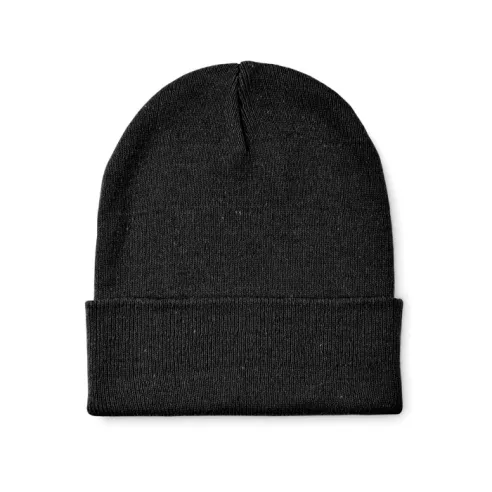 Knitted beanie with cuff BEANIX