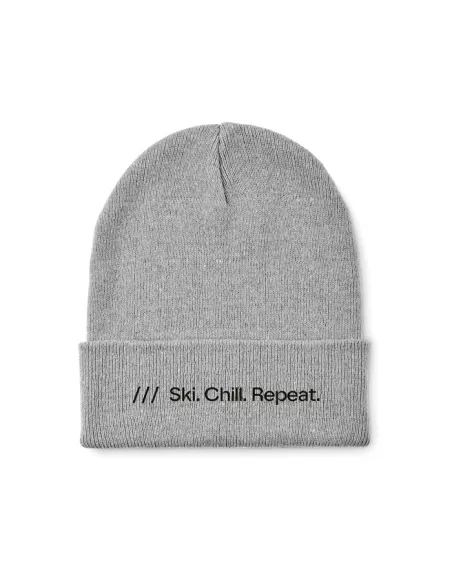 Knitted beanie with cuff BEANIX